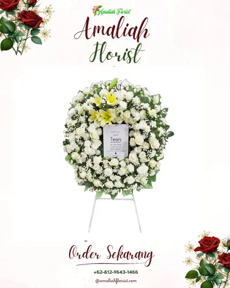 Krans Bunga Duka Buduan